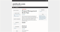 Desktop Screenshot of pmbook.com